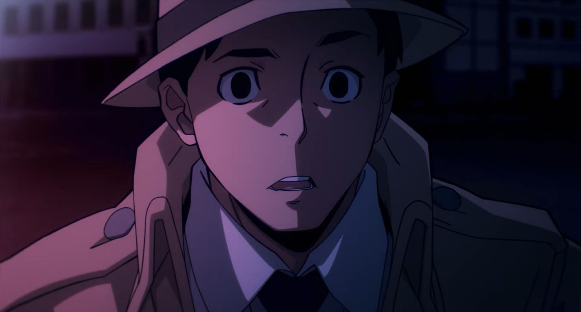 Tsukauchi as seen in My Hero Academia: Vigilantes episode 12 (Image via Bones Film)
